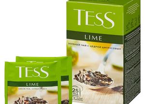 Чай Зеленый пакетированный Tess