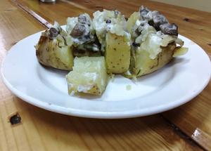 Запеченный картофель с начинками